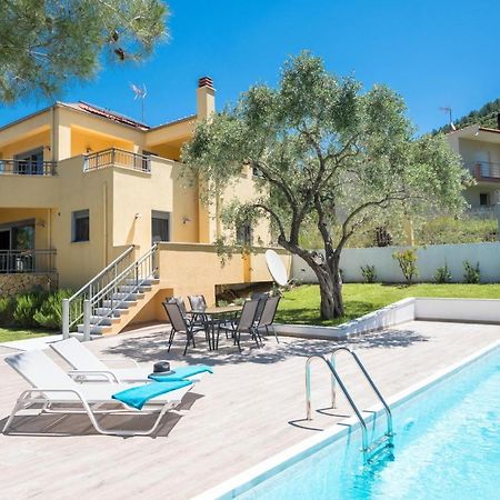 Louloudis Pool Villa Skala Rachoni  Exterior foto
