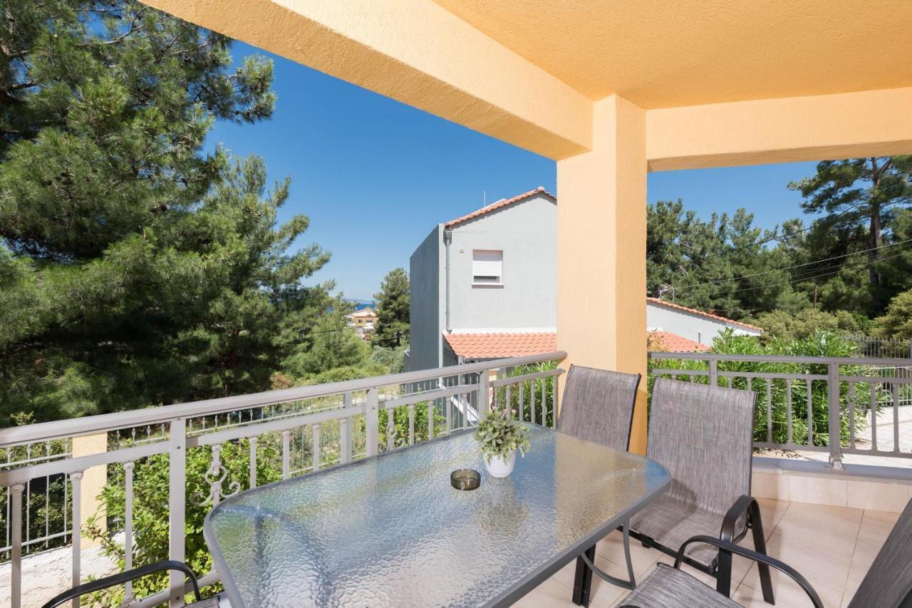 Louloudis Pool Villa Skala Rachoni  Exterior foto